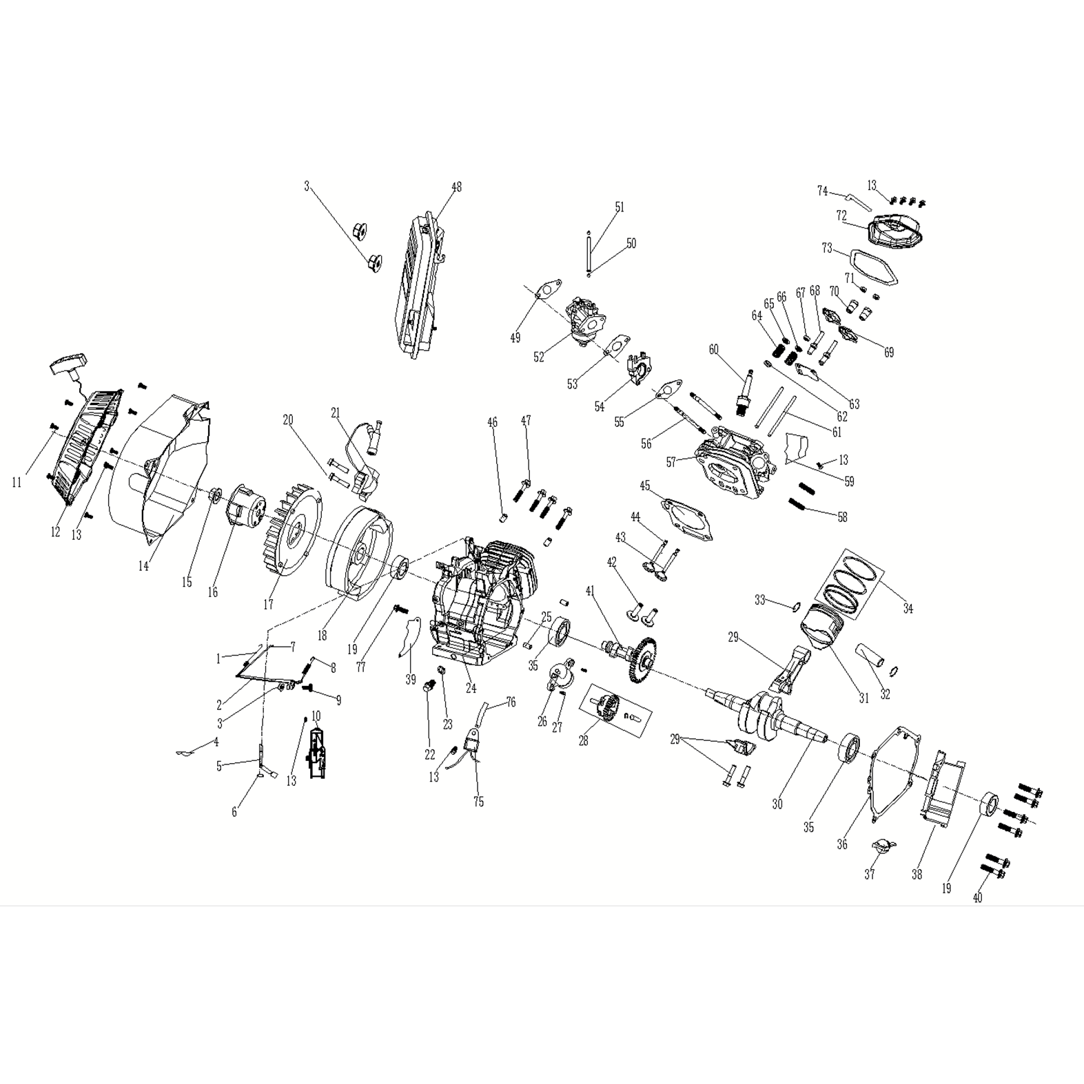 Генератор бензиновый GS-4500